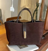 Torebka damska zamszowa czekolada! Nowa! Hit sezonu!!