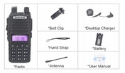 Radiotelefon Baofeng UV-82 HP 8 W VHF/UHF FM