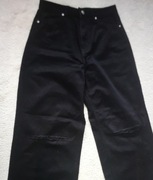 CZARNE-dżinsy z rozdarciami-H&M-38
