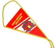 Proporczyk BSG Motor Kothen DDR NRD Niemcy