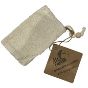 Woreczek na mydło z juty - naturalny peeling