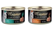 Miamor Feine Filets 6x100 g Tuńczyk z ryżem + 6x100 g Tuńczyk z jajkiem