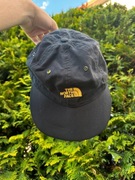 The North Face Vintage czapka z daszkiem nylonowa czarna logo żółte unikat