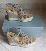 NOWE Damskie włoskie espadryle MANAS Lea Foscati roz. 40