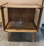 Stolik RTV patyczak PRL lata 60/70 vintage 