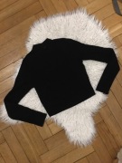 Bluza czarna z golfem FB sister viskoza