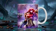 Metroid Prime 4 gra prezent dla gracza geeka kubek ceramiczny