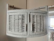 Szafka wiklinowa narożna mała 