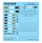 Adeptus Custodes - Legio Custodes Dreadnought Transfer Sheet