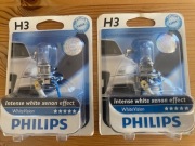 Żarówka H3 PHILIPS White Vision 12V, barwa 4300K