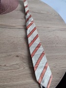 Jedwabny krawat Hugo Boss w paski Silk Tie Elegant Stylish