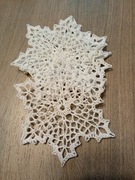 Gwiazdki robione na szydelku