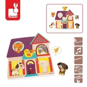 Puzzle muzyczne Moi mali przyjaciele Janod 18-mcy