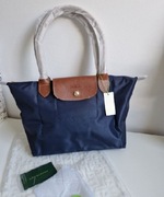 GRANATOWA torebka LONGCHAMP roz M