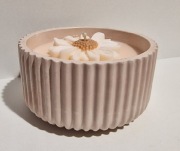 Świeca sojowa ręcznie robiona 