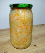 Swojska Kapusta Kiszona opakowanie słoik 0,9 l.