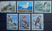 CYPR** - Mi 322-327 - ptaki - kat. 10€.