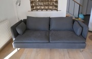 Sofa Soderhamm IKEA 3-osobowa Hillared granat używana