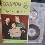 Skorpion "Było mi źle" kaseta magnetofonowa Disco Polo Antyk 90'