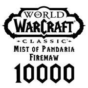 Firemaw WoW MoP Mist of Pandaria Alliance 10000 GOLD