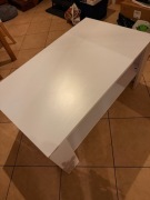 Stolik / ława kawowa w kolorze białym 110cm x 65cm x 52cm TANIO!