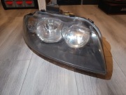 Uszkodzona Lampa przednia prawa audi a3/s3 8p