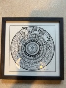 Obraz, grafika, mandala
