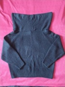 Czarny sweter H&M, miękki, rozmiar XS/S/M