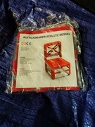 Dmuchany nadmuchiwany fotelik pufa krzesełko Xxxlutz