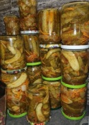 Domowe Ogórki w zalewie Gyros 