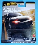 Hot Wheels Premium Honda Civic Coupe EX EJ1 Fast & Furious