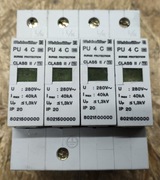 Ogranicznik przepięć SPD Weidmuller PU 4 C 4P T2