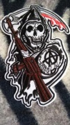 Nowa. Naszywka.Sons of Anarchy.Synowie Anarchii.