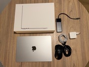 MacBook M4 Air 13,6” 16GB RAM 256GB + Razer Viper Ultimate + UGREEN Hub 