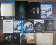 Assassin's Creed IV Black Flag Skull Edition Steelbook na PS4. Komplet.