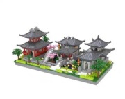 Klocki Japoński Pałac Wioska Osada Suzhou Anime Manga Lego NOWE