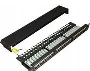 Panel krosowy, patch panel 24 portami