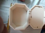 Niciak skrzynka drewniana pudełko ozdoba 