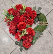 Wiązanka/ stroik,  Serce na cmentarz,  Dzień Mamy, Taty 