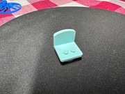 Lego krzesło w kolorze Aqua Fabuland 4222 - unikat