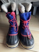 Śniegowce Sorel .Rozmiar 34 długość wkładki 21 cm