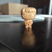 Złoty Harry Potter figurka Kinder joy