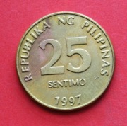 25  Sentimo  1997  r  -   Filipiny     