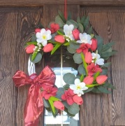 Wianek Wiosenny ręcznie wykonany 