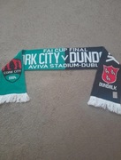 Łączony szalik piłkarski Cork City - Dundalk