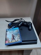 Playstation 4 Slim + Kontroler + 4 Gry