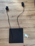 LAMPA WISZĄCA PODSUFITOWA NA DWIE ŻARÓWKI E27