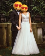 Suknia Ślubna Sukienka Biała Wesele Ślub XXS/XS