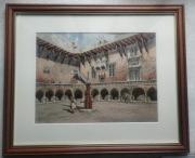 Dziedziniec Collegium Maius UJ - J. Kossak & S. Tondos