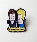 Beavis and Butt-Head Przypinka Metalowa Emaliowana